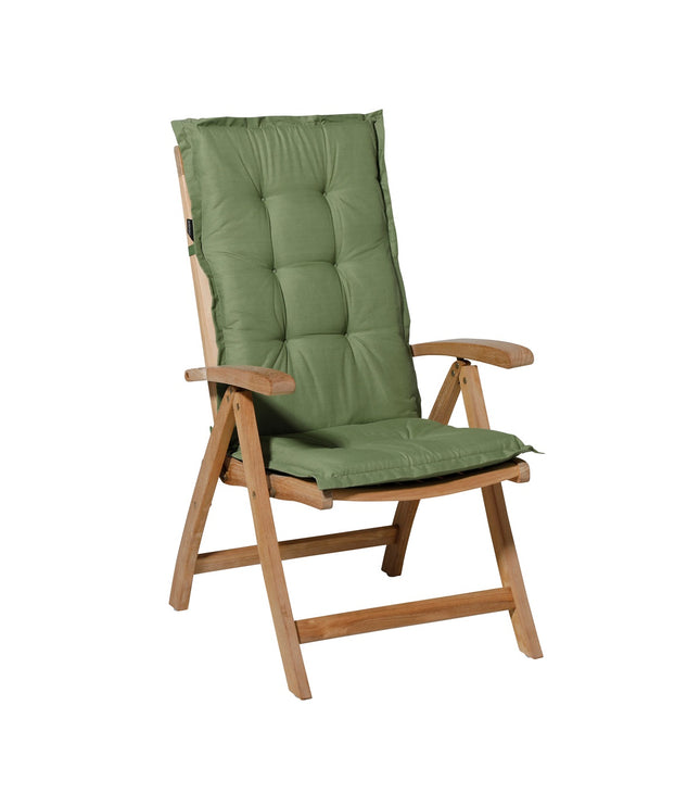 Kussen lage rug ca.105x50cm Basic green