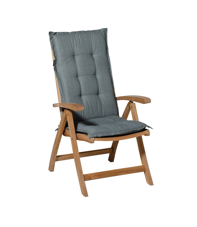 Kussen lage rug ca.105x50cm Basic grey