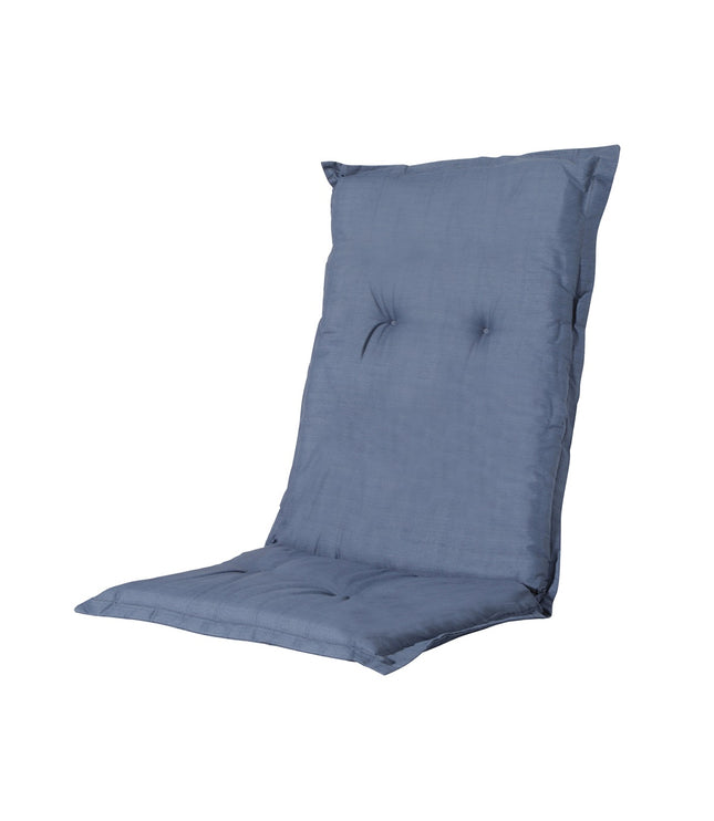 Kussen lage rug ca.105x50cm Basic kobalt