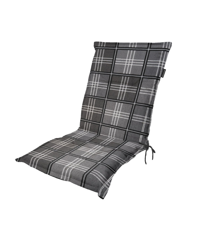 Kussen lage rug ca.105x50cm Patchy grey