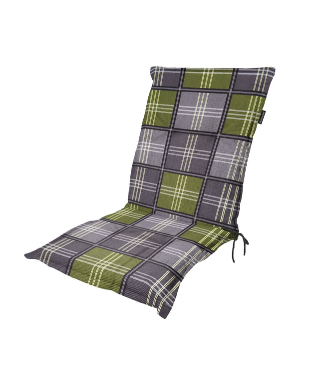 Kussen lage rug ca.105x50cm Patchy olive