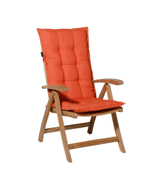 Kussen lage rug ca.105x50cm Panama flame orange