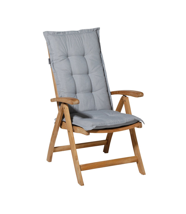 Kussen lage rug ca.105x50cm Panama light grey