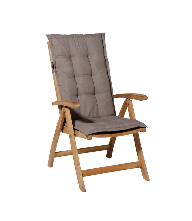 Kussen lage rug ca.105x50cm Panama taupe