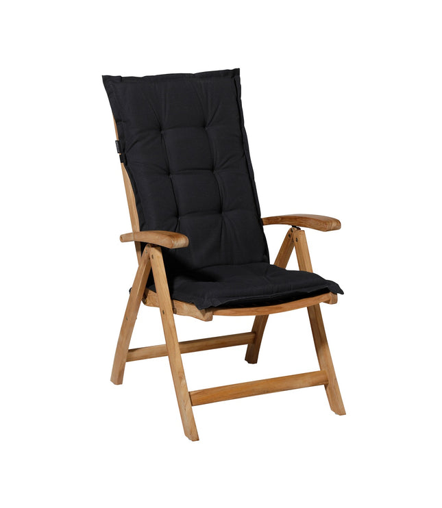 Kussen lage rug ca.105x50cm Panama black