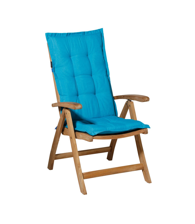 Kussen lage rug ca.105x50cm Panama aqua