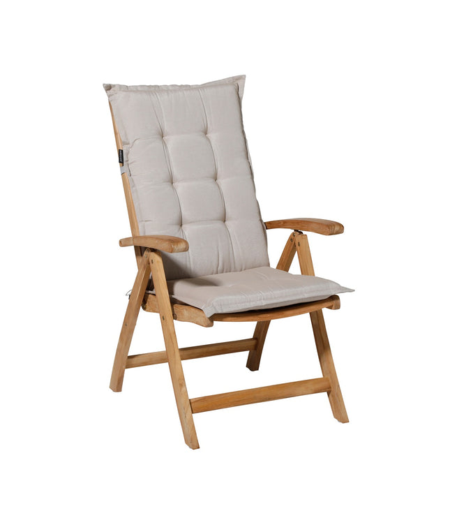 Kussen lage rug ca.105x50cm Panama linnen