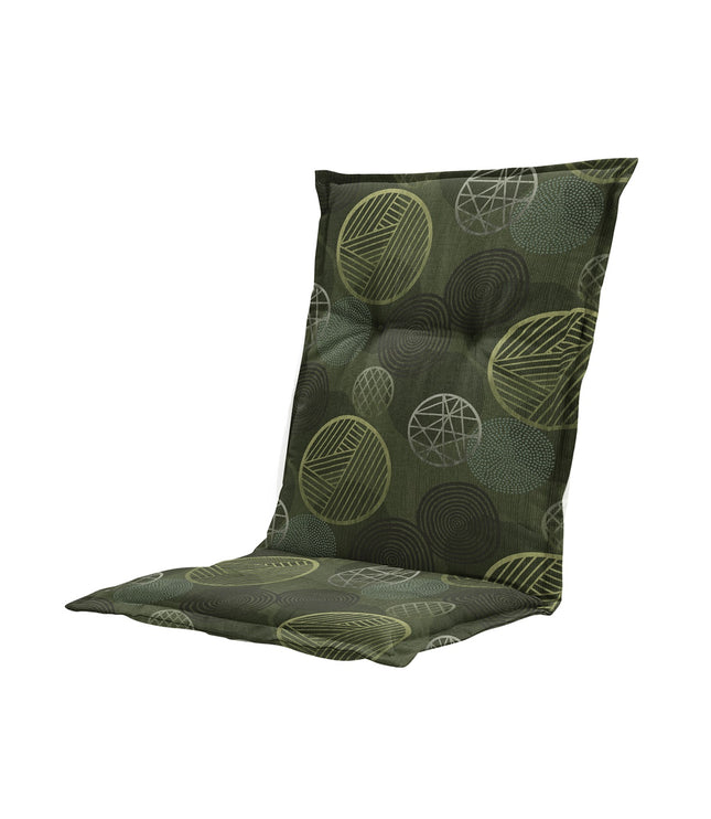 Kussen lage rug ca.105x50cm Circle green