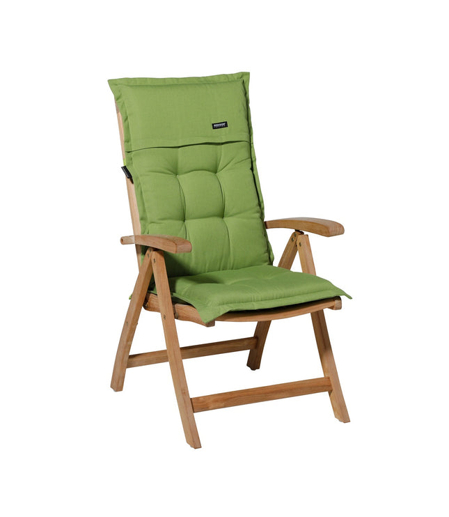 Kussen lage rug ca.105x50cm Rib lime