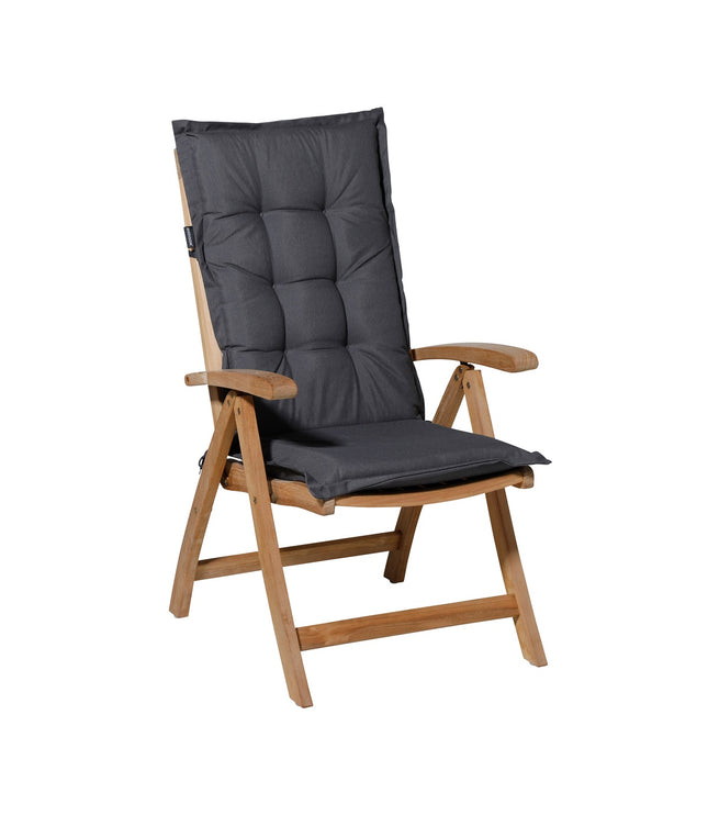 Kussen lage rug ca.105x50cm Outdoor Panama grey