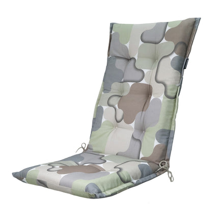 Kussen hoge rug ca.123x50cm Grafi sage