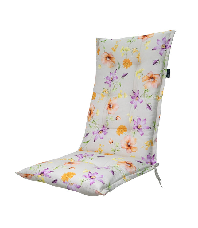 Kussen hoge rug ca.123x50cm Florina purple