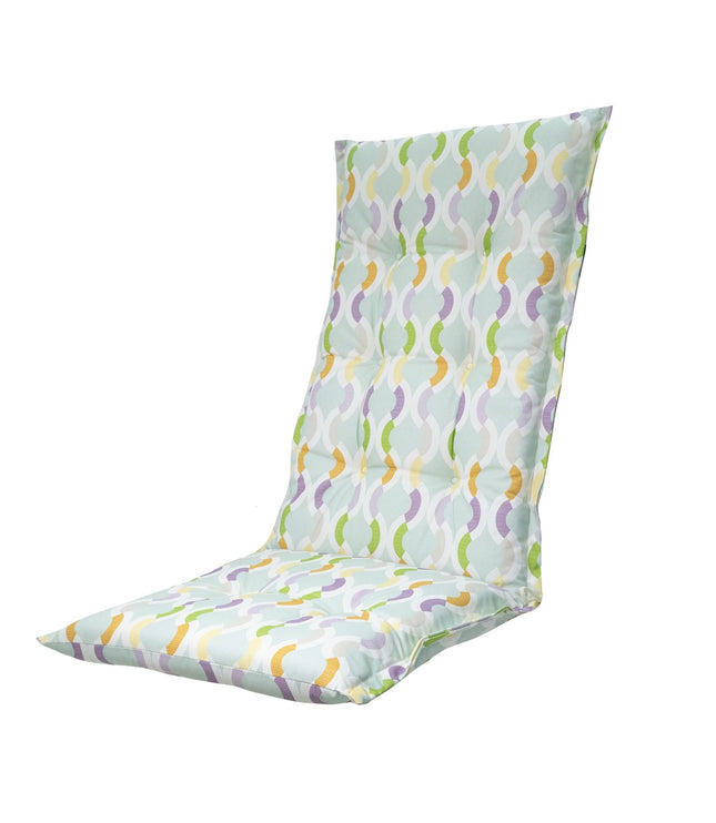 Kussen hoge rug ca.123x50cm Outdoor+ Trivia mint