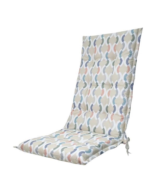 Kussen hoge rug ca.123x50cm Outdoor+ Trivia natural