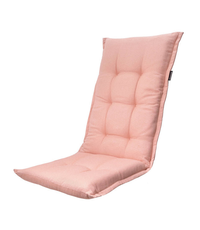 Kussen hoge rug ca.123x50cm Outdoor WR Napels salmone