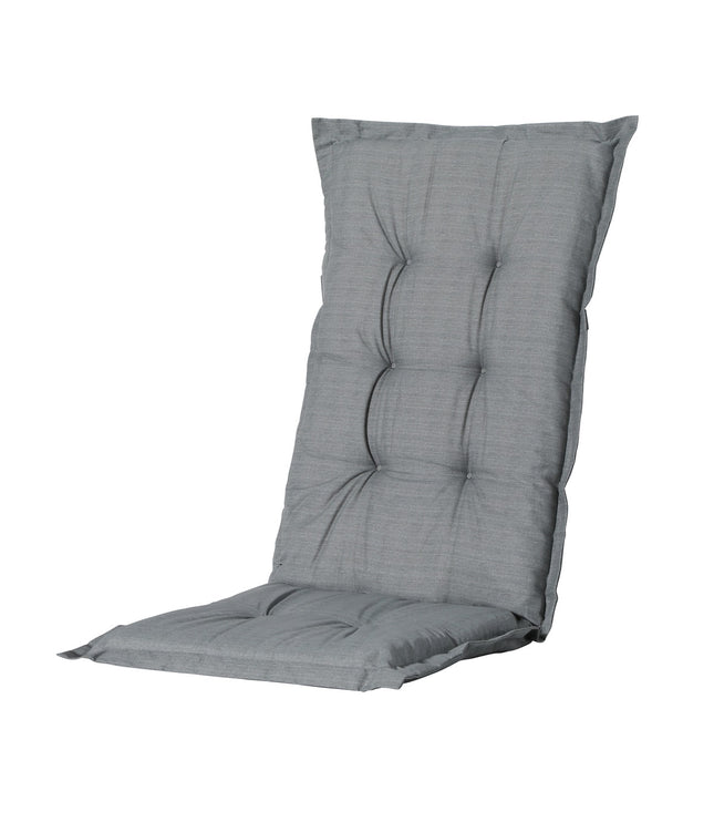 Kussen hoge rug ca.123x50cm Basic grey