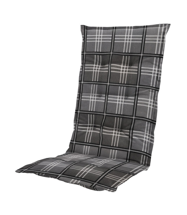 Kussen hoge rug ca.123x50cm Patchy grey