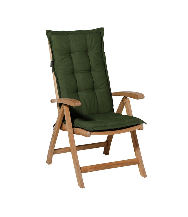 Kussen hoge rug ca.123x50cm Panama green