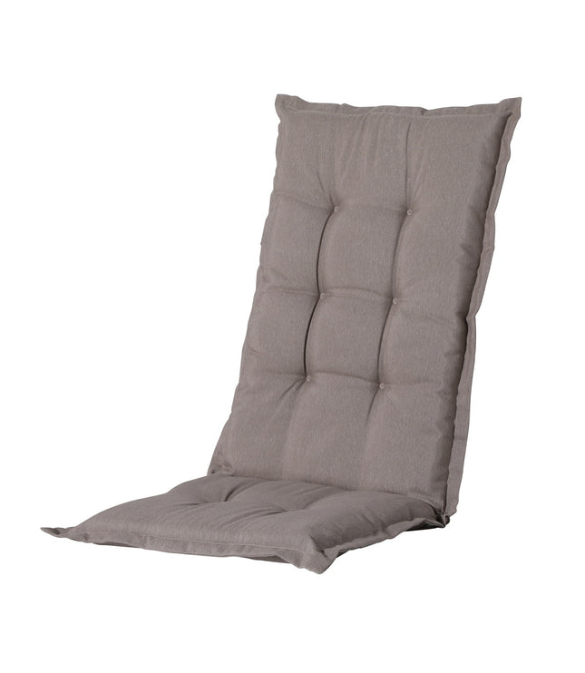 Kussen hoge rug ca.123x50cm Panama taupe