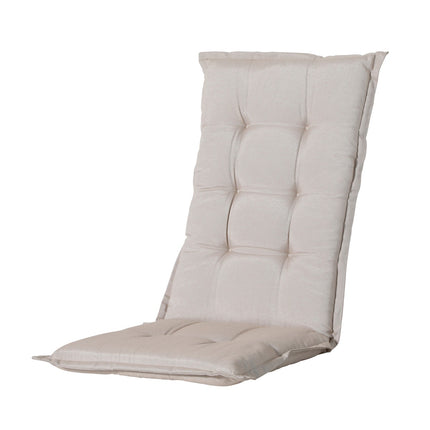 Kussen hoge rug ca.123x50cm Panama linnen