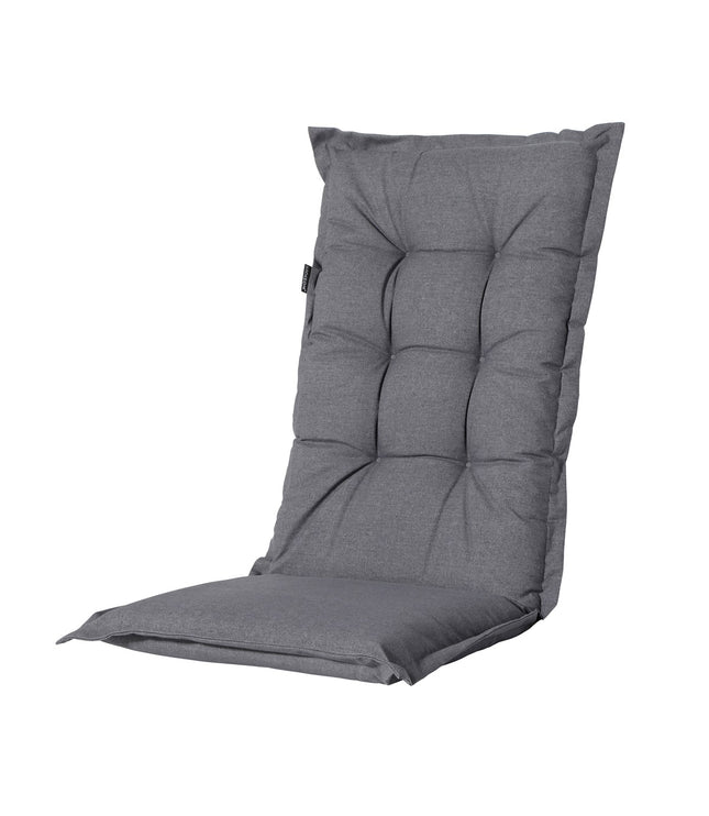 Kussen hoge rug ca.123x50cm Outdoor Oxford grey