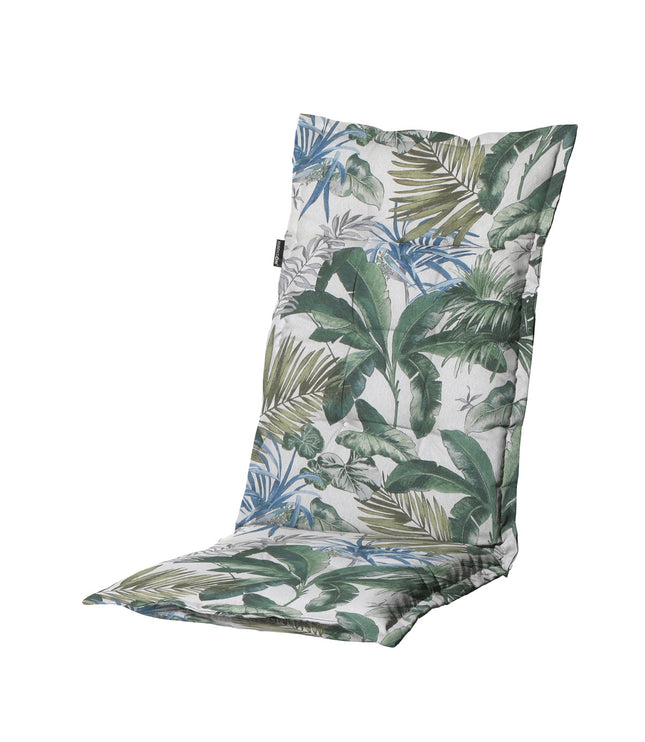 Kussen hoge rug ca.123x50cm Outdoor bliss blue