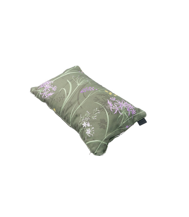 Sierkussen paspel ca.30x50cm Donna green canvas eco+