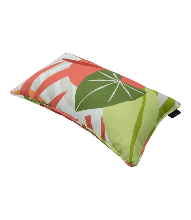 Sierkussen paspel ca.30x50cm Iven terra