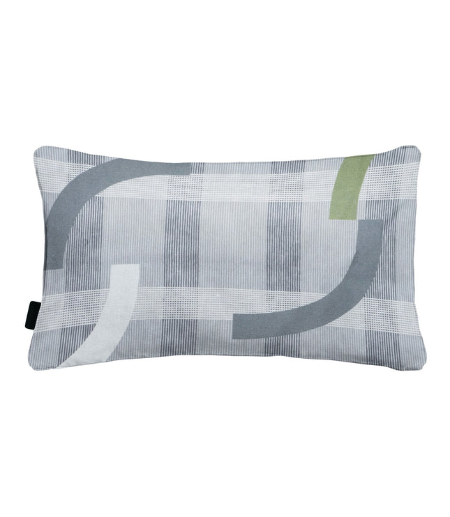 Sierkussen paspel ca.30x50cm Tess sage