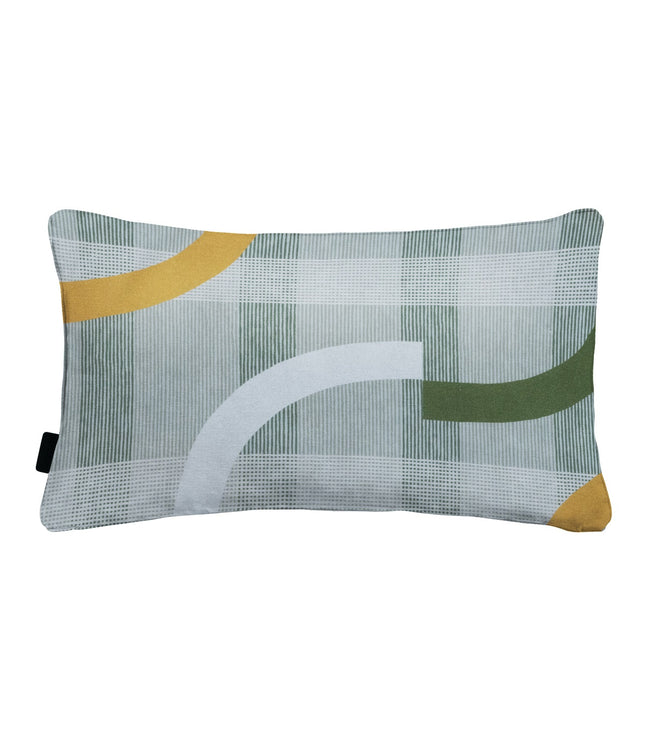 Sierkussen paspel ca.30x50cm Tess orange