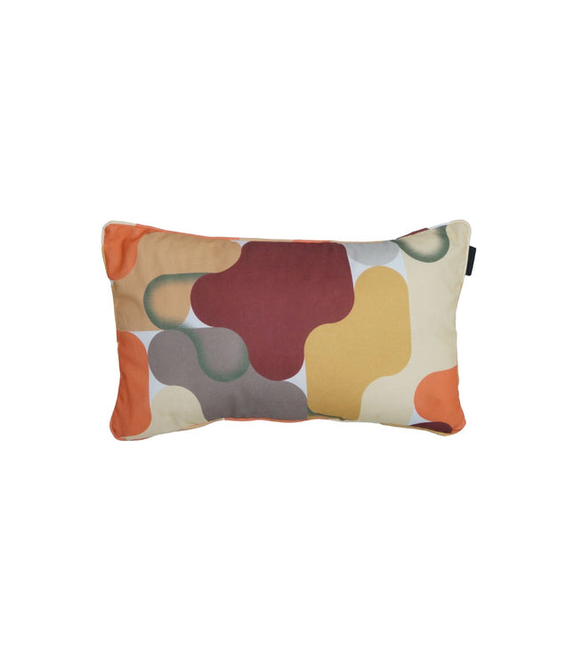 Sierkussen paspel ca.30x50cm Grafi bordo