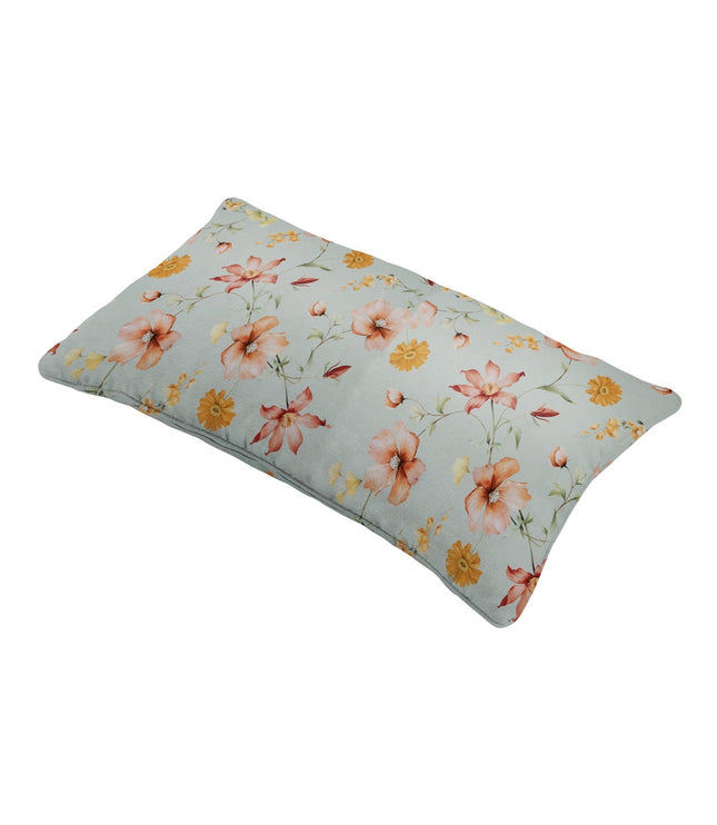 Sierkussen paspel ca.30x50cm Florina orange