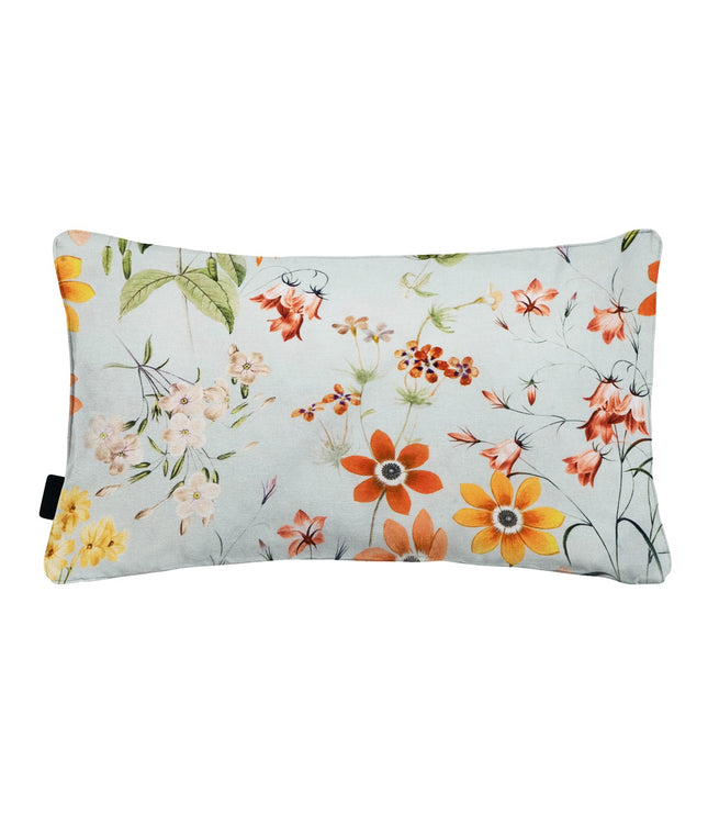 Sierkussen paspel ca.30x50cm Outdoor+ Milly azure