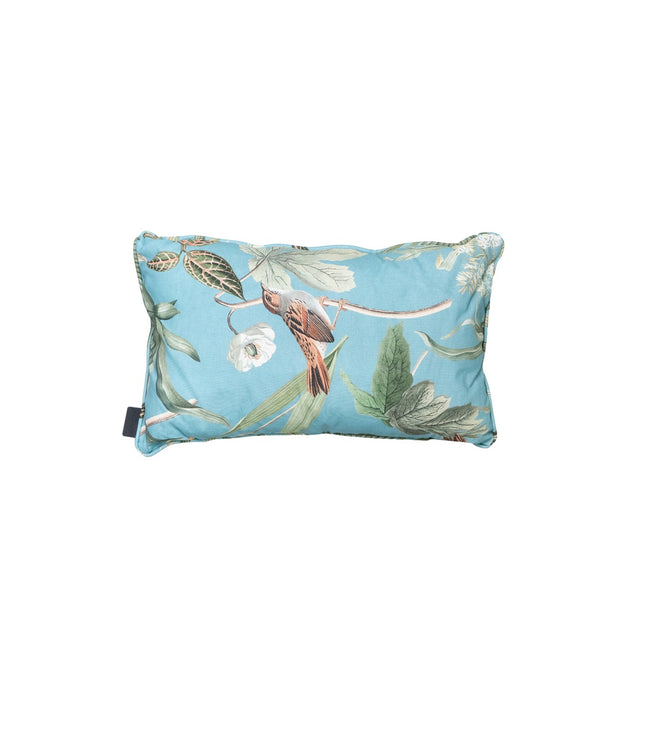 Sierkussen paspel ca.30x50cm Outdoor+ Grasse aqua