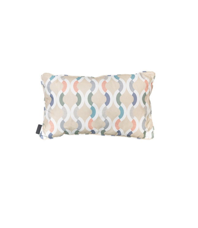 Sierkussen paspel ca.30x50cm Outdoor+ Trivia natural