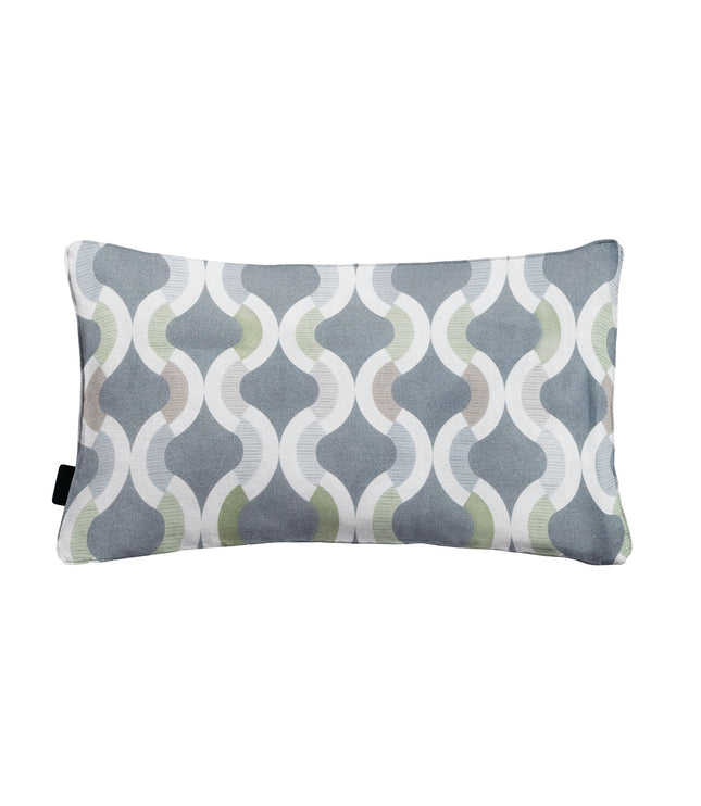 Sierkussen paspel ca.30x50cm Outdoor+ Trivia grey