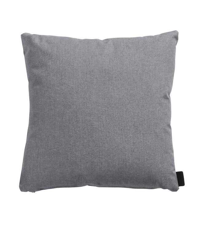 Sierkussen paspel ca.45x45cm Outdoor Oxford grey