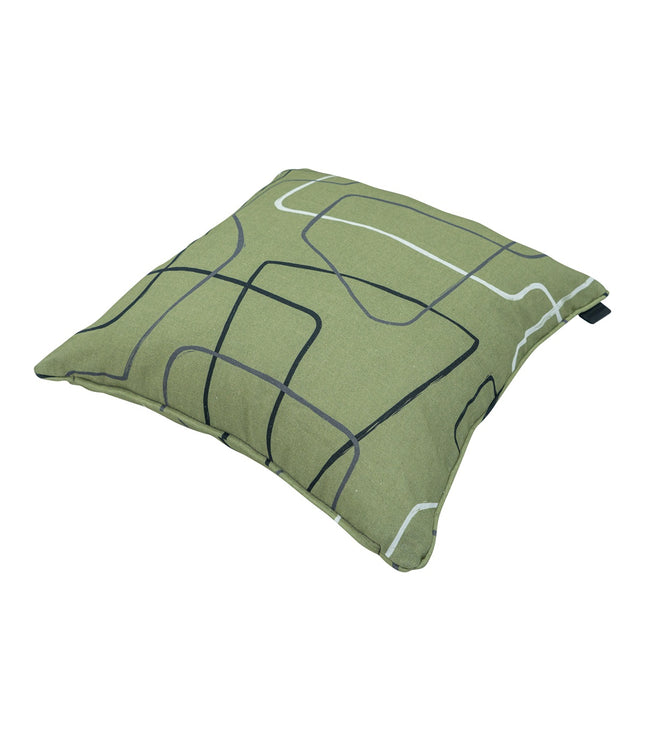 Sierkussen paspel ca.50x50cm Joah sage