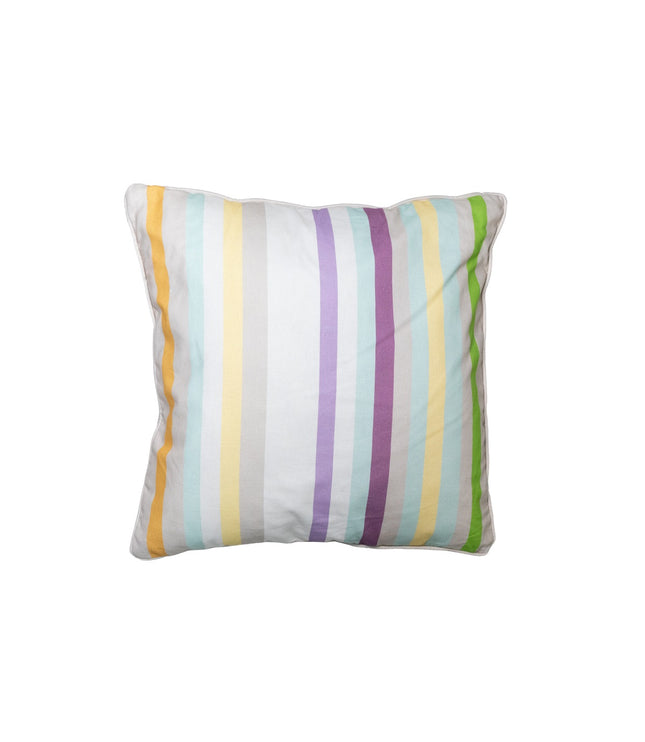 Sierkussen paspel ca.50x50cm Righe purple