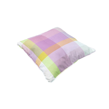 Sierkussen paspel ca.50x50cm Sya purple