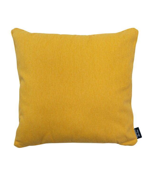 Sierkussen paspel ca.50x50cm Gold canvas eco+