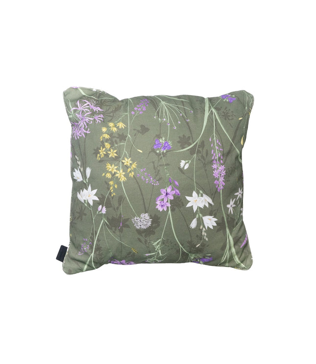 Sierkussen paspel ca.50x50cm Donna green canvas eco+