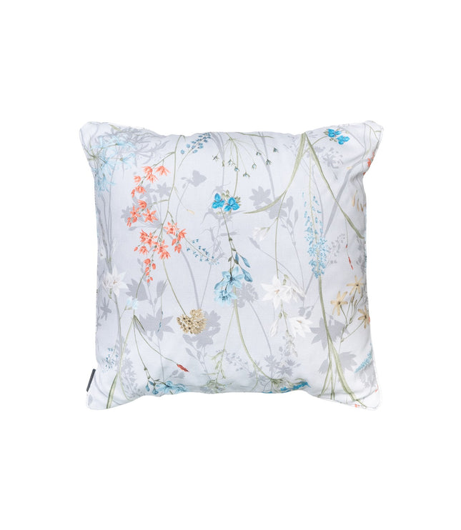 Sierkussen paspel ca.50x50cm Donna azure canvas eco+