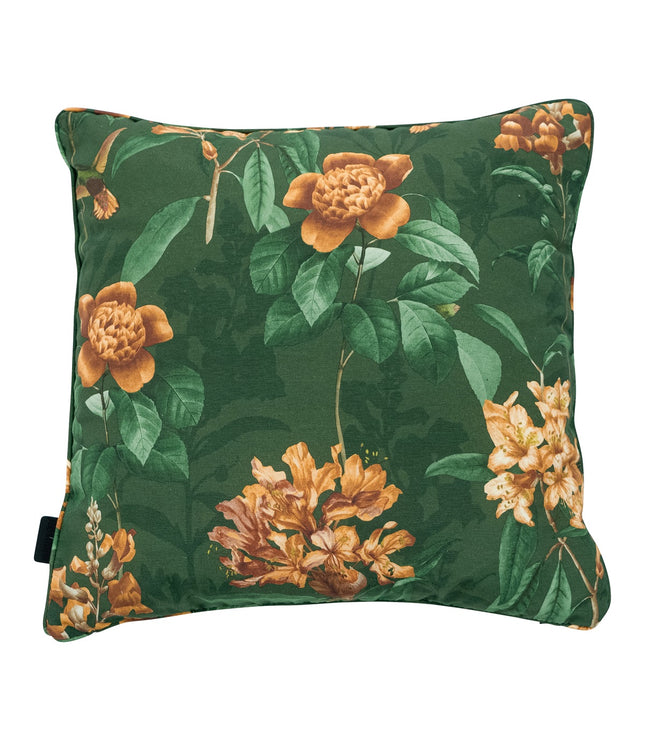 Sierkussen paspel ca.50x50cm Lua green