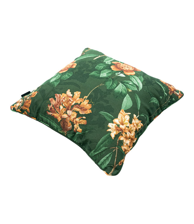 Sierkussen paspel ca.50x50cm Lua green