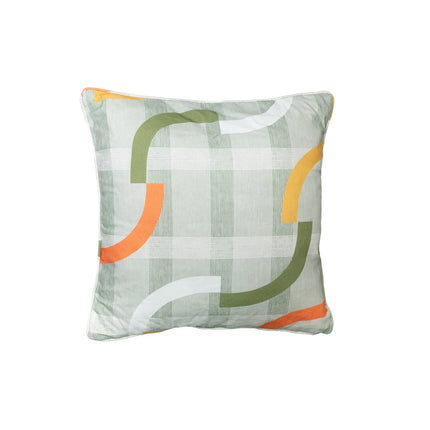 Sierkussen paspel ca.50x50cm Tess orange