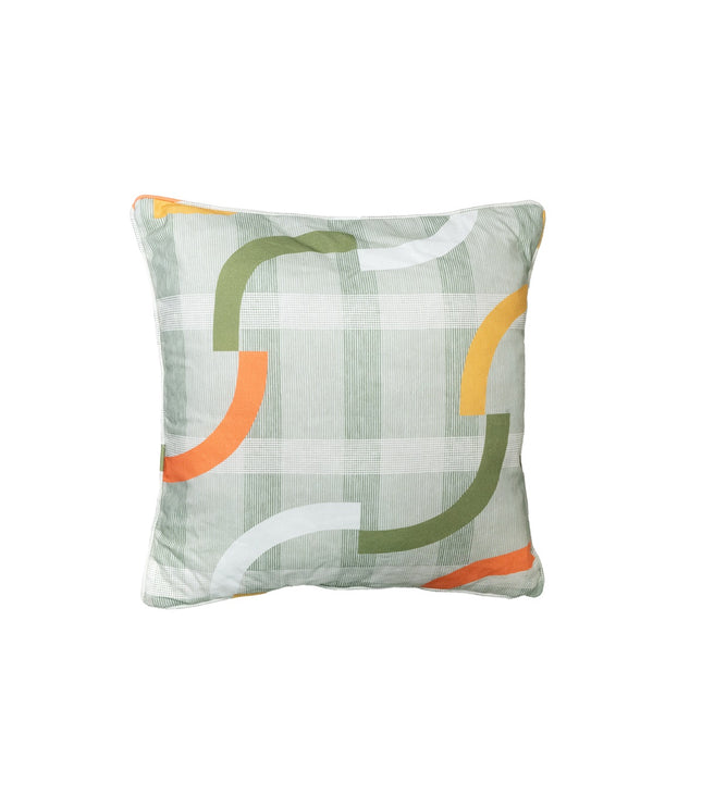 Sierkussen paspel ca.50x50cm Tess orange