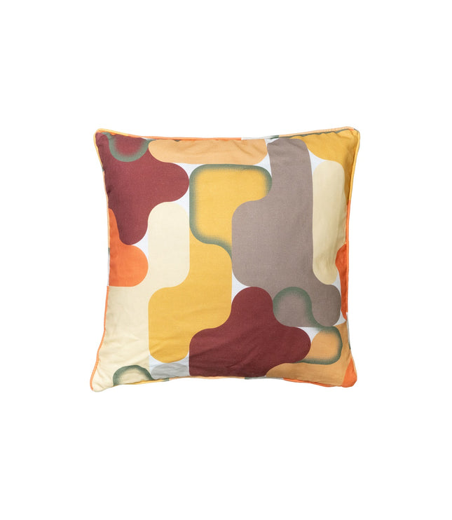 Sierkussen paspel ca.50x50cm Grafi bordo