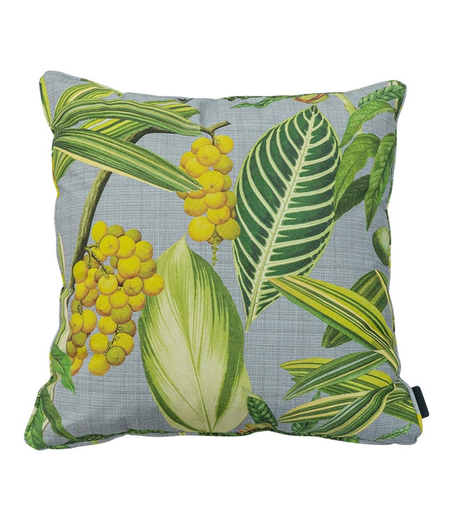 Sierkussen paspel ca.50x50cm Outdoor La grave grey