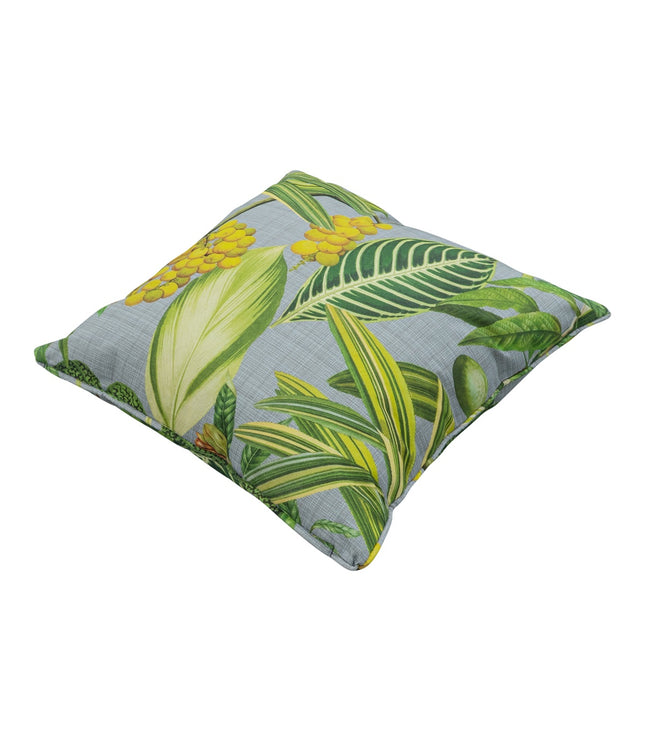 Sierkussen paspel ca.50x50cm Outdoor La grave grey